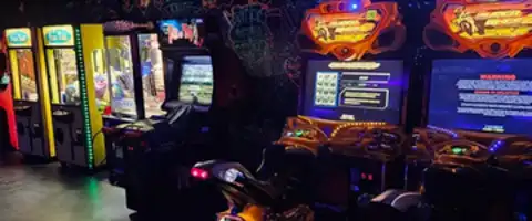 Arcade area at Imagine 3D Mini Golf Scottsdale